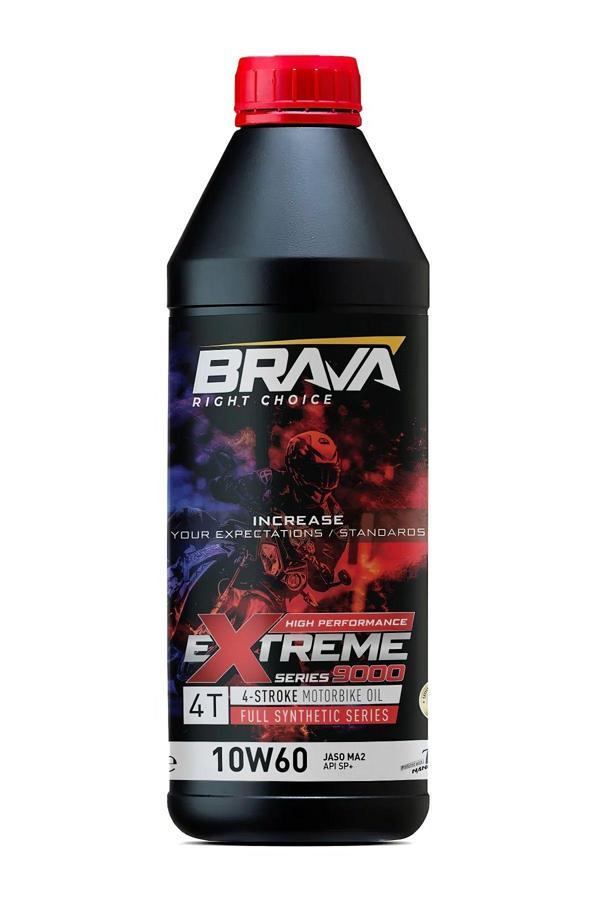 Brava Extreme 9000 4T 10W60 20X 1 Lt Motor Yağı - Image 1