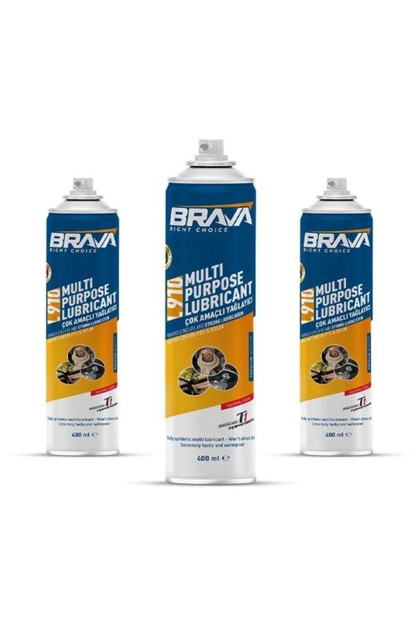 Brava L910 Çok Amaçlı Yağlayıcı 400 Ml X 3 - Image 1