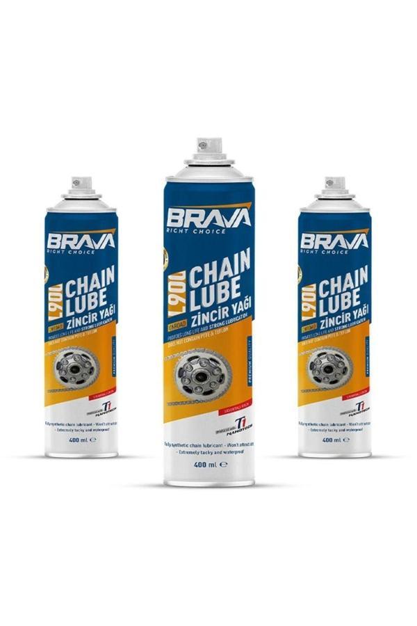 Brava L900 Zincir Yağı 400 Ml X 3 - Image 1