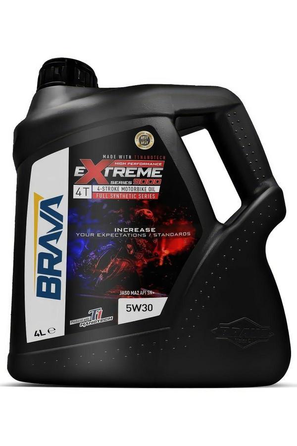 Brava Extreme 9000 4T 5W30 4 Lt Motor Yağı - Image 1