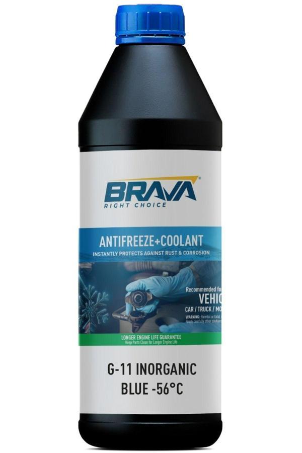 Brava İnorgranik 1 Lt G-11 Antifriz Mavi -56°C - Image 1