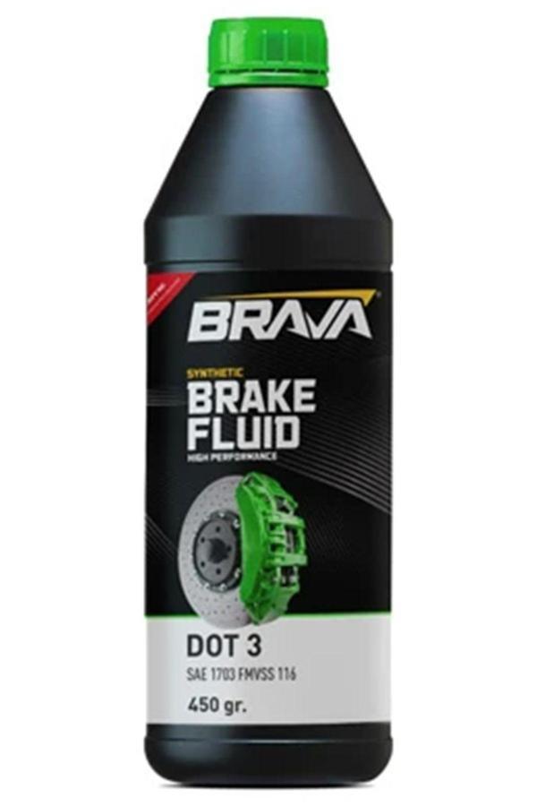 Brava Brake Fluid Dot-3 450 Ml Fren Hidrolik Sıvısı - Image 1