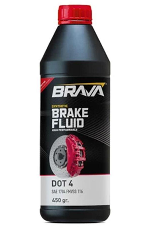 Brava Brake Fluid Dot-4 450 Ml Hidrolik Fren Sıvısı - Image 1