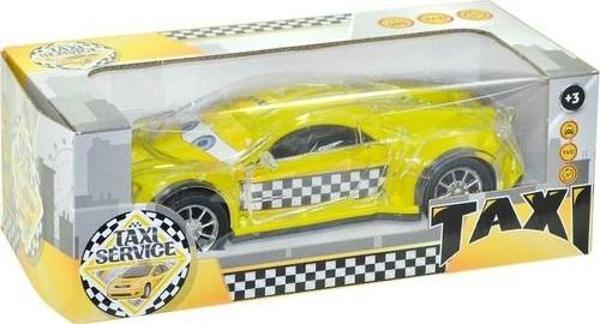 Prestij Oyuncak Sesli Işıklı Hareketli Çarp Dön Oyuncak Taksi Araba Taxi Service - Image 1