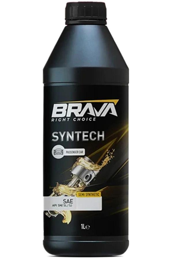 Brava Syntech Yarı Sentetik 10W50 1 Lt Motor Yağı - Image 1