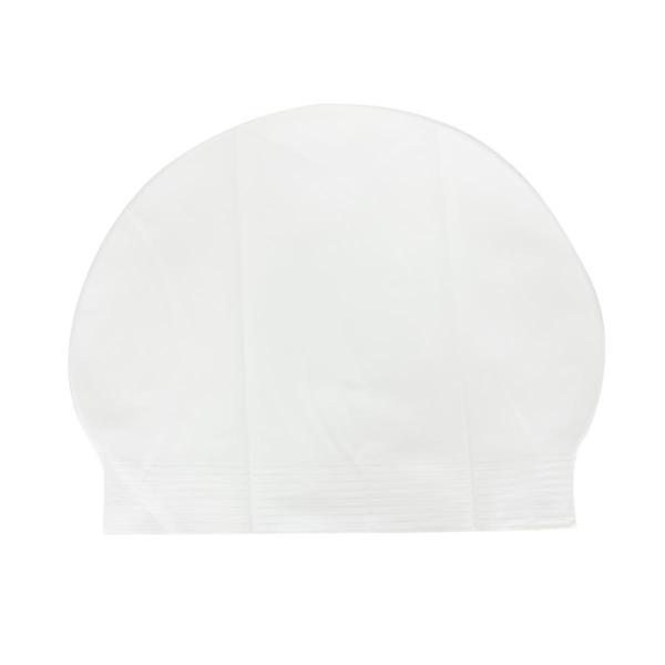 Bermuda Latex Swim Cap Yüzücü Bonesi BEYAZ - Image 1