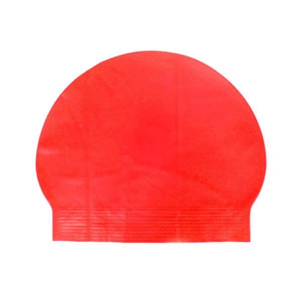 Bermuda Latex Swim Cap Yüzücü Bonesi KIRMIZI - Image 1