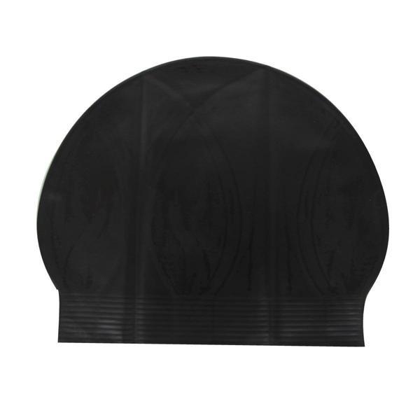 Bermuda Latex Swim Cap Yüzücü Bonesi SİYAH - Image 1
