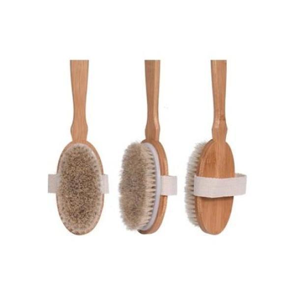 Banyo Keyfi için At Kılı Saplı Duş Fırçası - Image 1