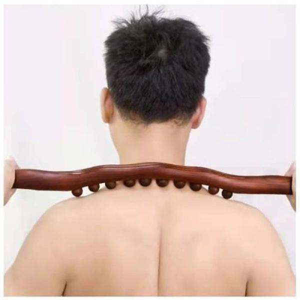 Büro Ev Ofis Personel Bakımı için 60CM Doğal Ahşap Masaj Aparatı - Image 1