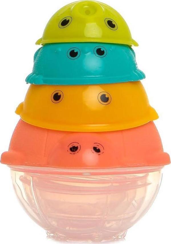 Zuzu Toys İç İçe Geçmeli Kaplar 3in1 4074 Bebek Oyuncağı - Image 1