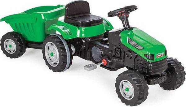 Pilsan Active Traktör Römorklu Pedallı YEŞİL - Image 1