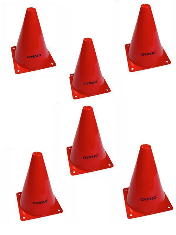 Avessa Hn-18-1 Antrenman Hunisi 18 Cm Kırmızı 6lı - Image 1