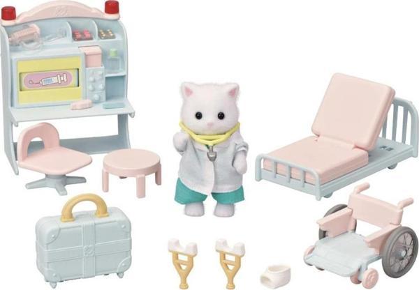 Sylvanian Families Köy Doktoru Başlangıç Seti 5705,Doktor Seti Oyuncak - Image 1