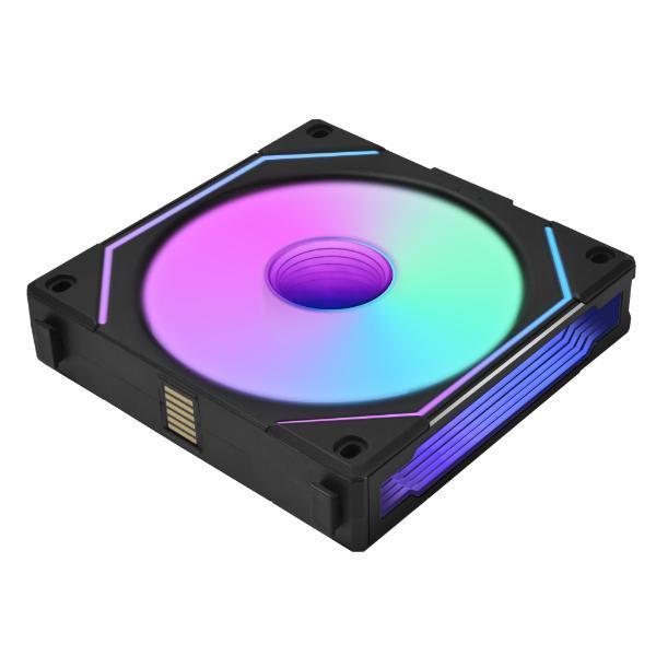 LIAN LI UNI FAN SL-INFINITY REVERSE 120mm RGB Siyah Kasa Fanı - Image 1