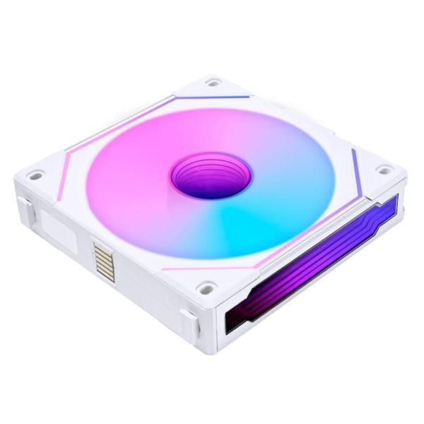 LIAN LI UNI FAN SL-INFINITY REVERSE 120mm RGB Beyaz Kasa Fanı  - Image 1