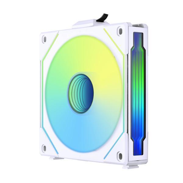 LIAN LI UNI FAN SL-INFINITY REVERSE 1x140mm RGB Beyaz Kasa Fanı (G99.14RSLIN1W.00)  - Image 1