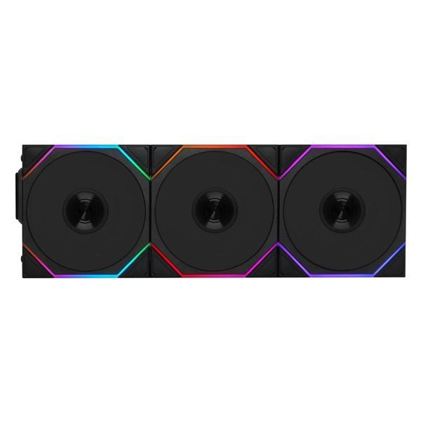 Lian Li UNI FAN REVERSE TL WIRELESS 3x120mm Siyah Kasa Fanı (G99.12RTL1W3B.00) - Image 1