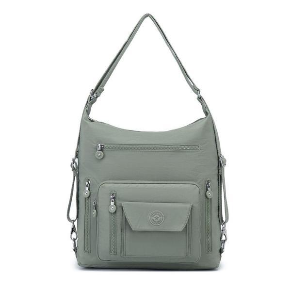 Hem Sırt Hem de Omuz Kadın Çantası Smart Bags 1205 Yeşil - Image 1