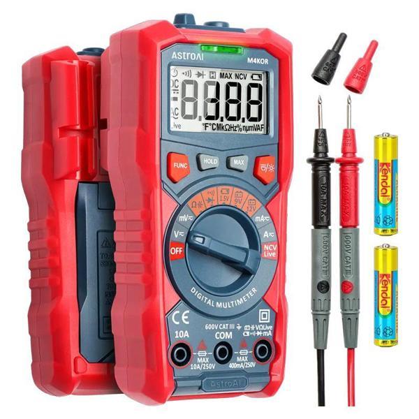 Astroai Dijital Multimetre TRMS 4000 Counts Test Cihazi M4KOR - Image 1