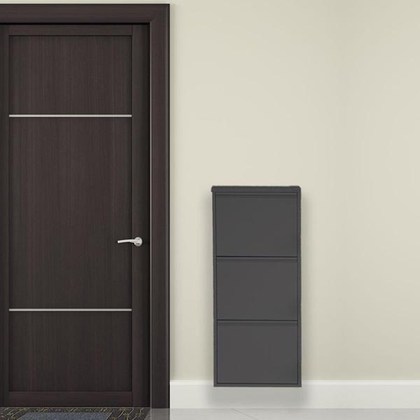 Siyah Metal Ayakkabılık  - Image 1