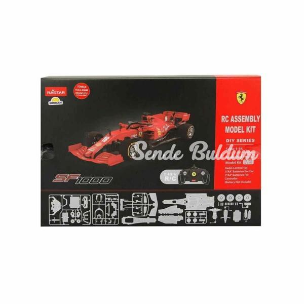 31961 Ferrari SF1000 Uzaktan Kumandalı Model Araç Montaj Kiti 1:16 Sunman - Image 1