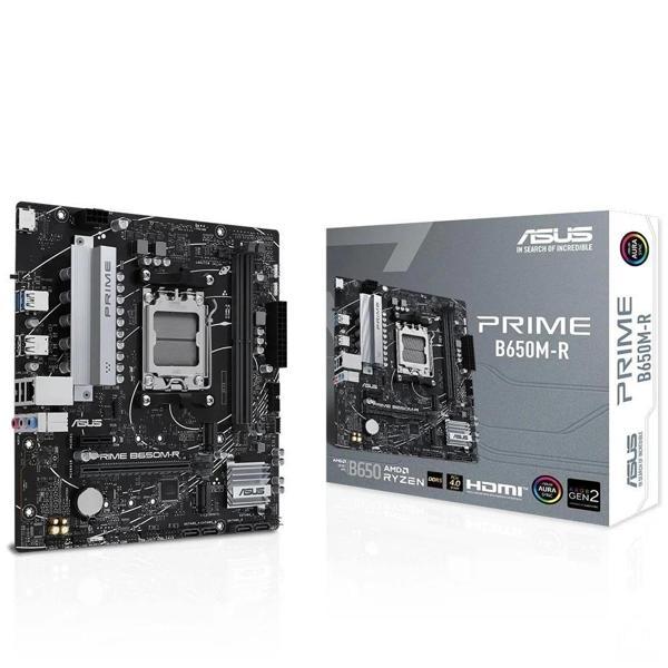 Asus Prime B650M-R 7200MHz (OC) DDR5 Soket AM5 M.2 HDMI mATX Anakart - Image 1