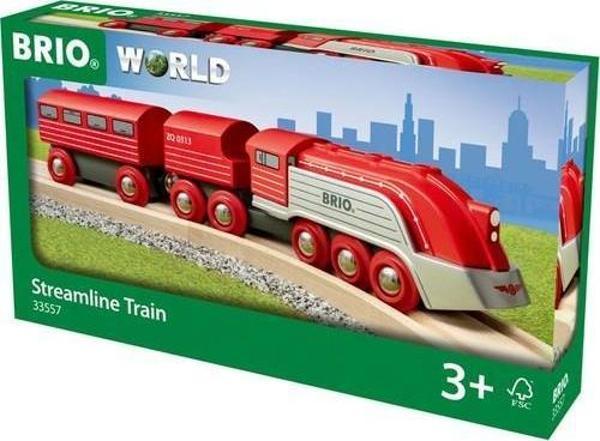 Brio Kırmızı Buharlı Tren 33557  - Image 1