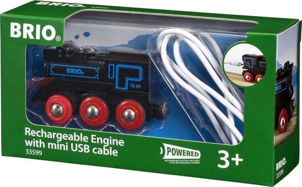 Brio USB ile Şarj Edilebilir Lokomotif 33599  - Image 1