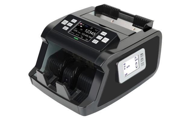 HEMES SM-60C Çift Ekranlı ₺,€,$,£ Karışık Sayım Para Sama Makinesi - Image 1