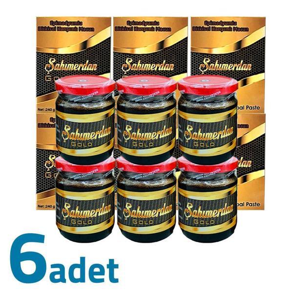 Şahımerdan Gold Macunu Kırmızı Kapak Özel Üretim 240GR X 6 ADET - Image 1