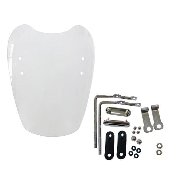 Honda Fızy 125 Siperlik Camı Bs0618 42cm X 455cm X 3mm Aparatlı Monero - Image 1