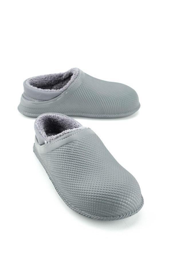 Gezer 15336 Eva İçi Peluşlu Sessiz Taban Erkek Kışlık Ev Terliği - Image 1