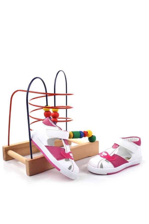Şirin Bebe 3811 Ortopedik Taban Kız Çocuk Yazlık Ayakkabı Sandalet - Image 1