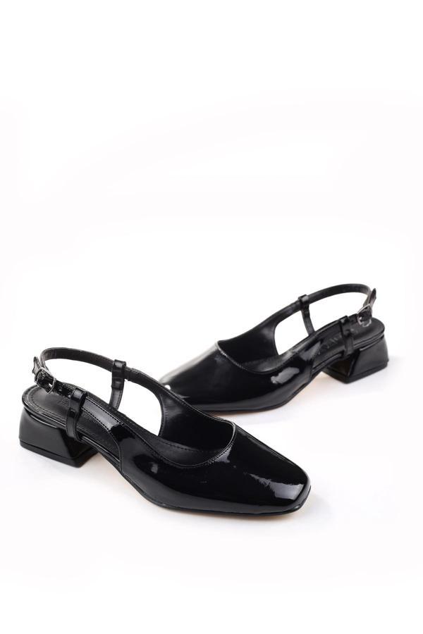 Walkenzo 150 Kadın Rugan Babet Ayakkabı - Image 1