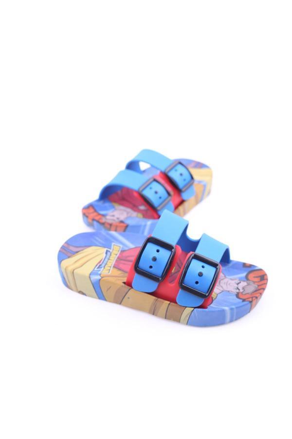 Gezer 13129 Unısex Çocuk Kaydırmaz Plaj Havuz Banyo Günlük Terlik - Image 1