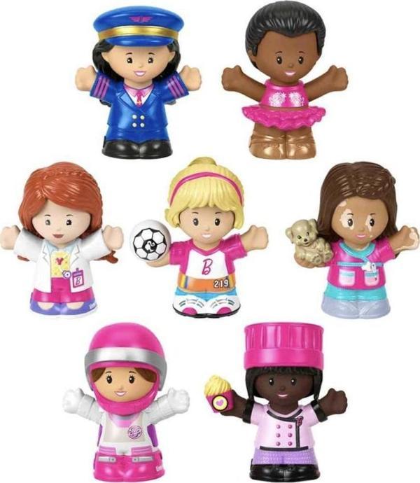 Fisher-Price Little People Barbie Figürleri HCF58  - Image 1