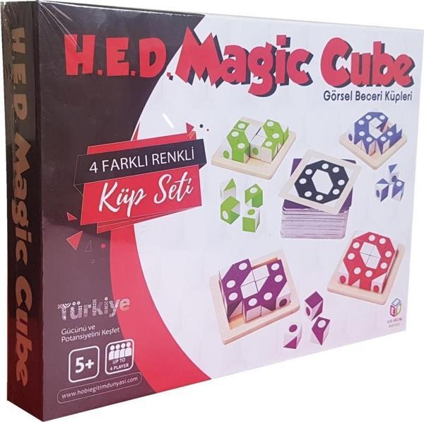 Hobi Eğitim Magic Cube Görsel Beceri Küpleri HED63  - Image 1