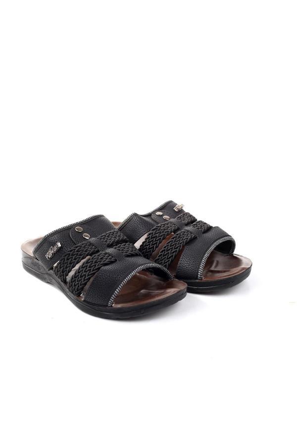 Foxter 825 Erkek Günlük Hasır Detaylı Terlik - Image 1