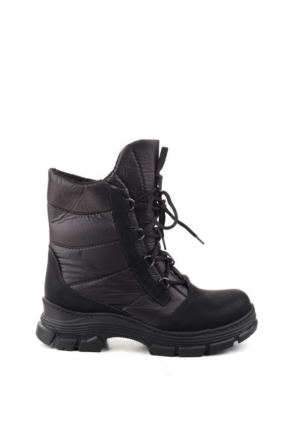 Walkenzo 4188 Termo Taban Günlük Kadın Fermuarlı Postal Bot - Image 1