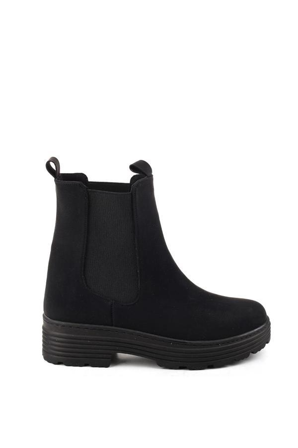 Walkenzo  5 Cm Topuklu Termo Kaymaz Taban Günlük Kadın Bot - Image 1