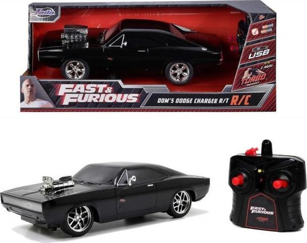 Jada Hızlı ve Öfkeli Fast & Furious RC 1970 Dodge Charger 1:16 Uzaktan Kumandalı Araba 206004 - Image 1