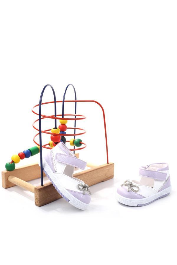 Şirin Bebe 3814 Ortopedik Taban Kız Çocuk Yazlık Ayakkabı Sandalet - Image 1