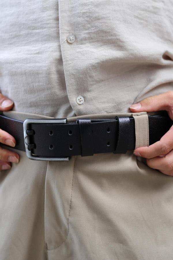 Walkenzo Smt-3995 Erkek Hakiki Deri Kot Kemeri - Image 1