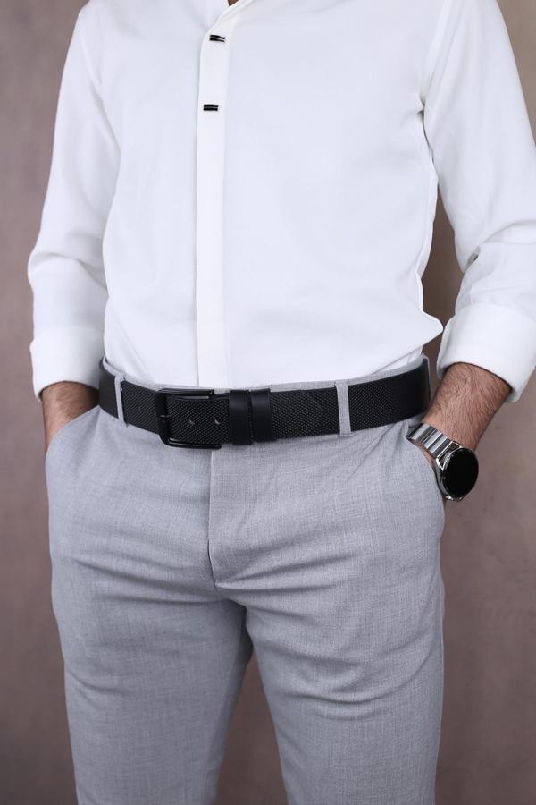 Walkenzo 4401 Erkek Kot & Kumaş Kemeri - Image 1