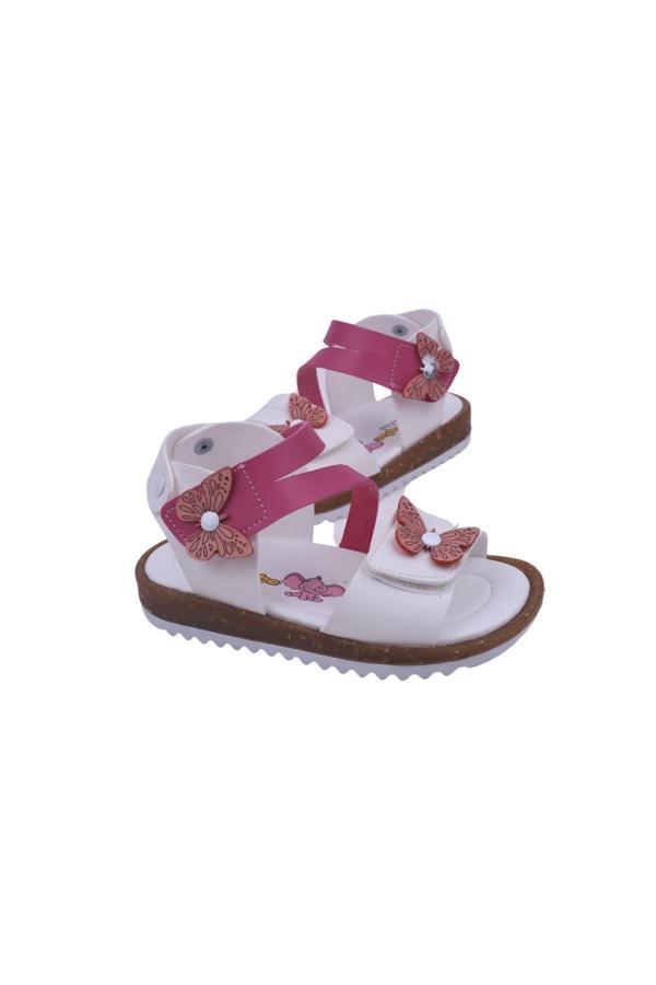 Şirin Bebe 2095 Kız Bebek Ortopedik Sandalet Ayakkabı - Image 1