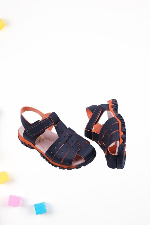 Walkenzo Arzen-2882 Erkek Çocuk Ortopedik Sandalet Ayakkabı - Image 1