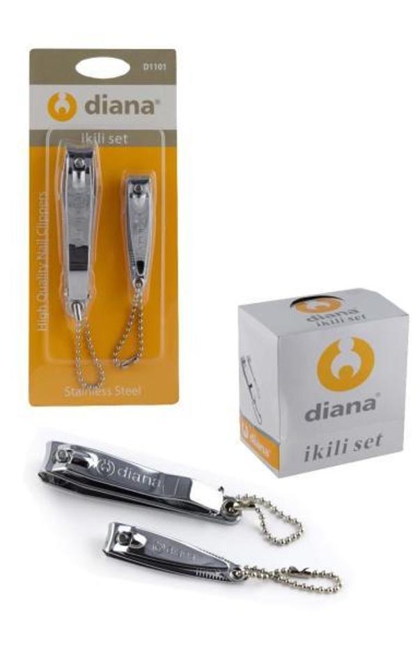 Diana Tırnak Makası Seti 2 Li - Image 1