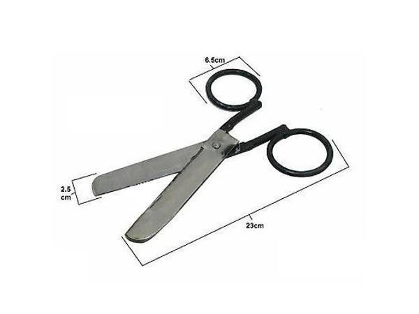 Özel El Yapımı Dövme Lokum Makası 23 cm - Image 1