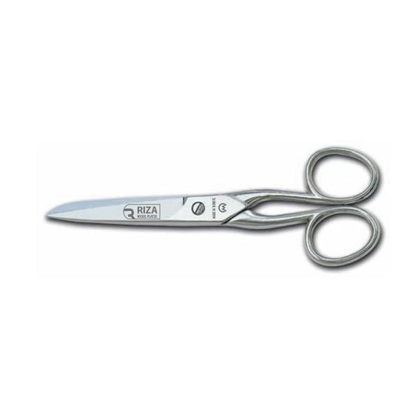 Rıza A4431-5 İplik ve Saya Makası No: 5 inç / 12,70 cm - Nikel Kaplama - Image 1